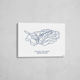 alpine meadows wrapped canvas