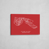 angel fire wrapped canvas