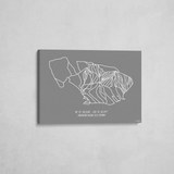 arapahoe basin wrapped canvas