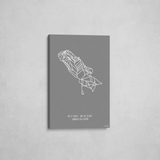 aspen mountain (ajax) wrapped canvas