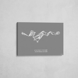 baqueira beret wrapped canvas