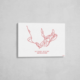 bear mountain wrapped canvas