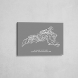 big sky eastern exposure wrapped canvas