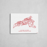 big sky eastern exposure wrapped canvas