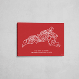 big sky eastern exposure wrapped canvas