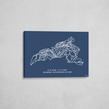 big sky eastern exposure wrapped canvas