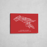 big sky southern exposure wrapped canvas