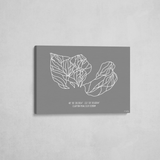 brighton wrapped canvas