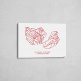 brighton wrapped canvas