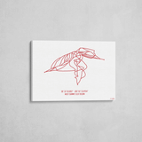 buttermilk wrapped canvas