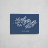 canyons wrapped canvas