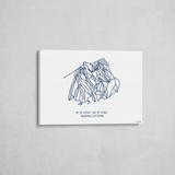 copper mountain wrapped canvas