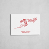 deer valley wrapped canvas