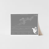 deer valley archival print