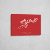 deer valley wrapped canvas