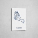 gore mountain wrapped canvas