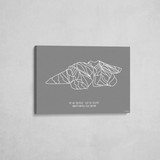 grand targhee wrapped canvas