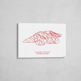 grand targhee wrapped canvas