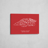 grand targhee wrapped canvas