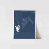 heavenly archival print