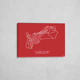 hunter mountain wrapped canvas