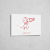 june mountain wrapped canvas