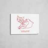 lake louise wrapped canvas