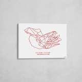 mad river glen wrapped canvas