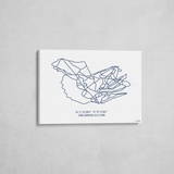 mad river glen wrapped canvas