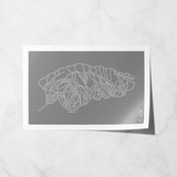 mammoth mountain basic print