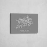 marmot basin wrapped canvas