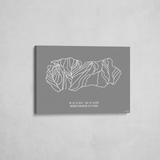 monarch mountain wrapped canvas