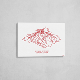 moonlight basin wrapped canvas