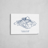 moonlight basin wrapped canvas