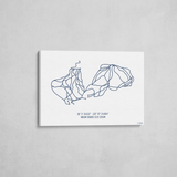 mount baker wrapped canvas