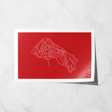 mount hood meadows basic print