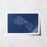 mount hood meadows basic print