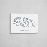 mount norquay wrapped canvas