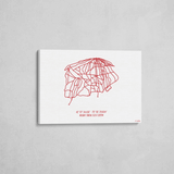 mount snow wrapped canvas