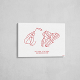 mountain high wrapped canvas