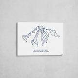 niseko-hirafu wrapped canvas