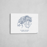 northstar wrapped canvas