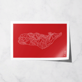 powder mountain basic print