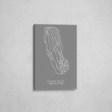 sandia peak wrapped canvas