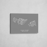 snowshoe mountain wrapped canvas