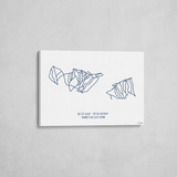 snowshoe mountain wrapped canvas