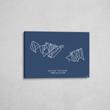 snowshoe mountain wrapped canvas