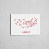 steven's pass wrapped canvas