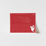 sun valley dollar mountain archival print