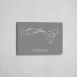 wintergreen wrapped canvas